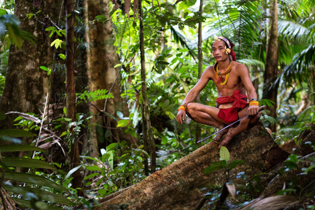 The Mentawai tribe of Siberut Island, Sumatra, Indonesia