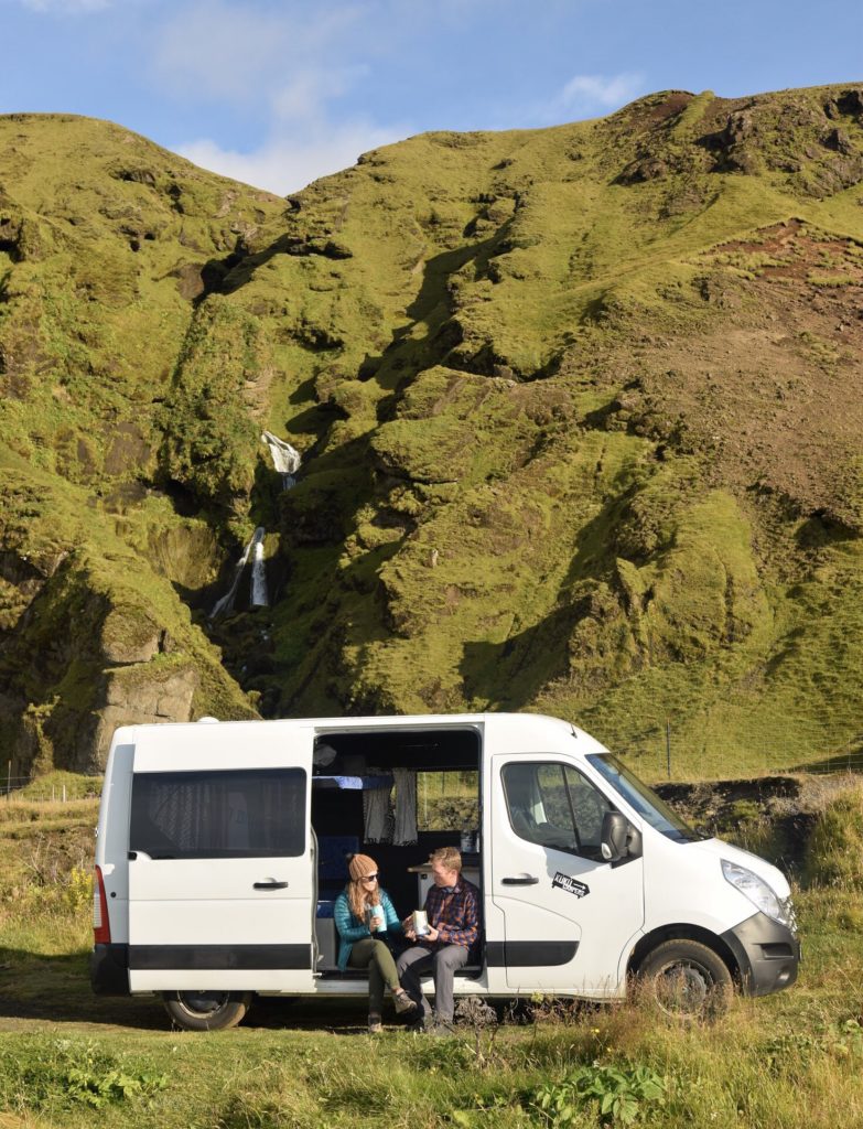 Camping off the Ring Road in South Iceland with Kuku Campers in Iceland