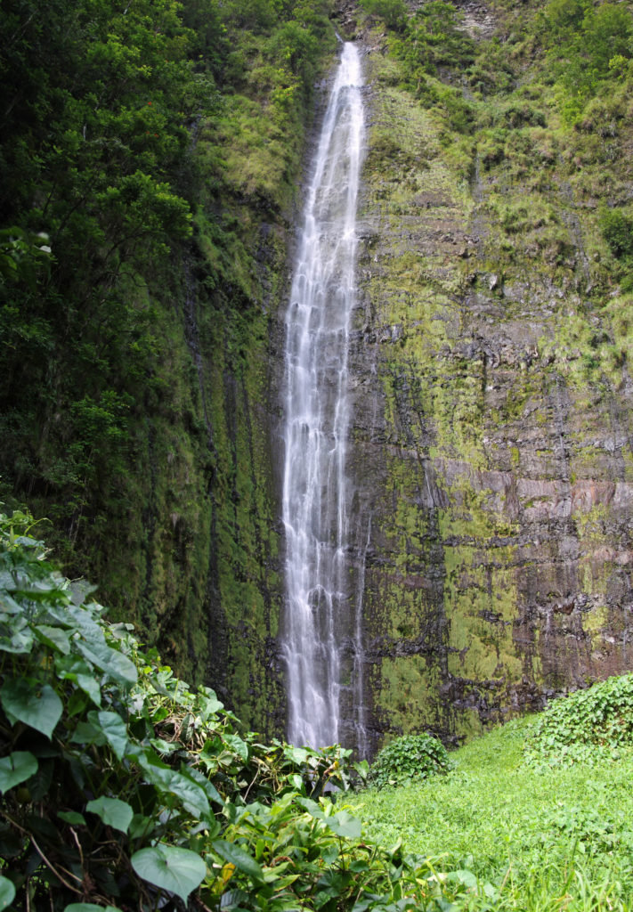 Waimoku Falls at the end of Pipiwai Trail, Road to Hana, Maui