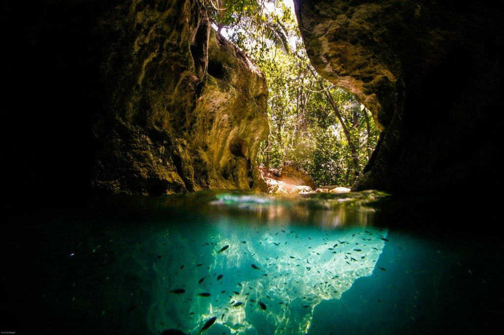 Actun Tunichil Muknal Cave (ATM Cave), Belize. Photo courtesy of Belize Hub.
