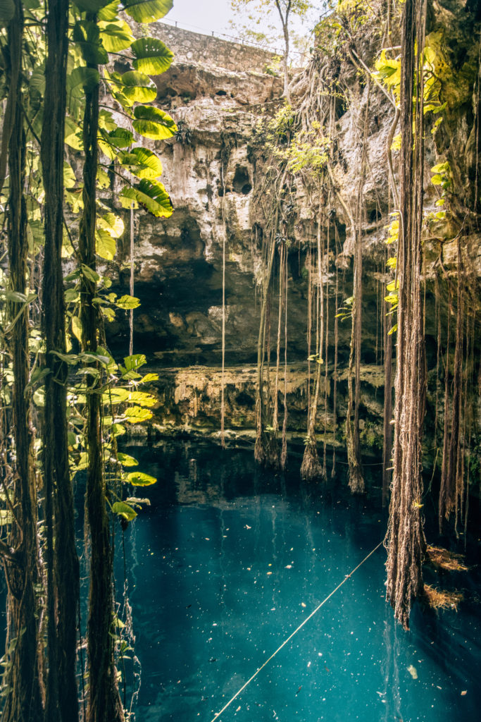 Cenote San Lorenzo Oxman, Valladolid, Mexico