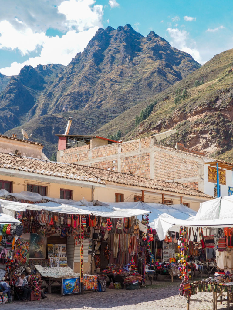 The Pisac market is one of the most well-known and best markets outside of Cusco, known for its scenic backdrop and colorful textiles adorning this quaint town. 